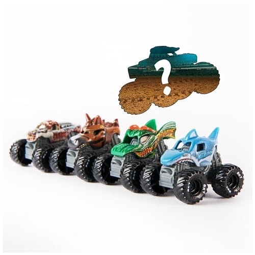 Monster Jam, Official Mini 5-Pack with Mystery Collectible Monster Truck, 1:87 Scale, Kids Toys for Boys and Girls Ages 3 and up - Image 3