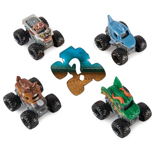 Monster Jam, Official Mini 5-Pack with Mystery Collectible Monster Truck, 1:87 Scale, Kids Toys for Boys and Girls Ages 3 and up - Image 2