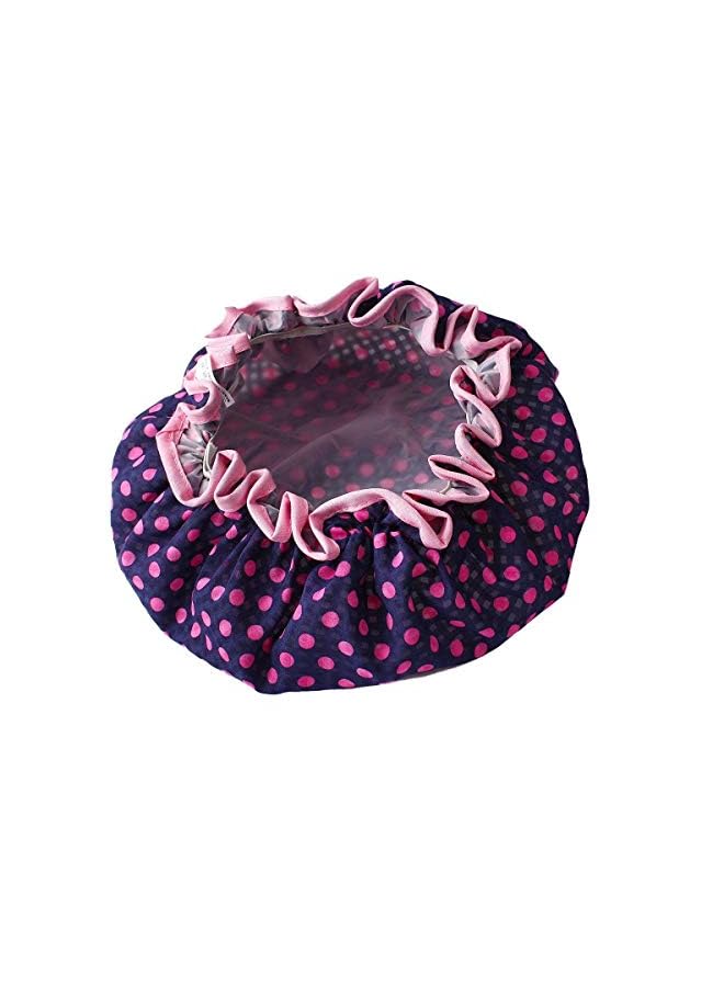vesus Layer Waterproof Shower Cap for Women - Image 3