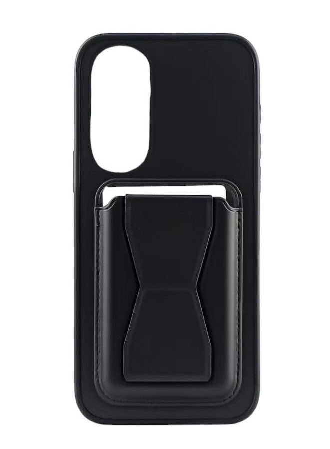 Leather Case With  TPU Frame, Shockproof Protective with Card Holder Stand Compatible with Phone Honor X7B 