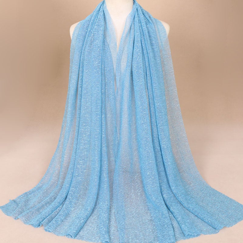 Breathable Fashion Nylon Scarf Shawl YW71 19# 