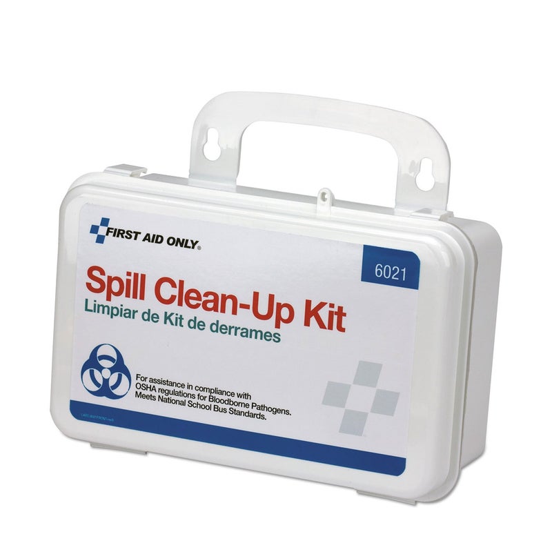 First Aid Only 6021 BBP Spill Cleanup Kit 7 12 x 4 12 x 2 34 White - Image 2