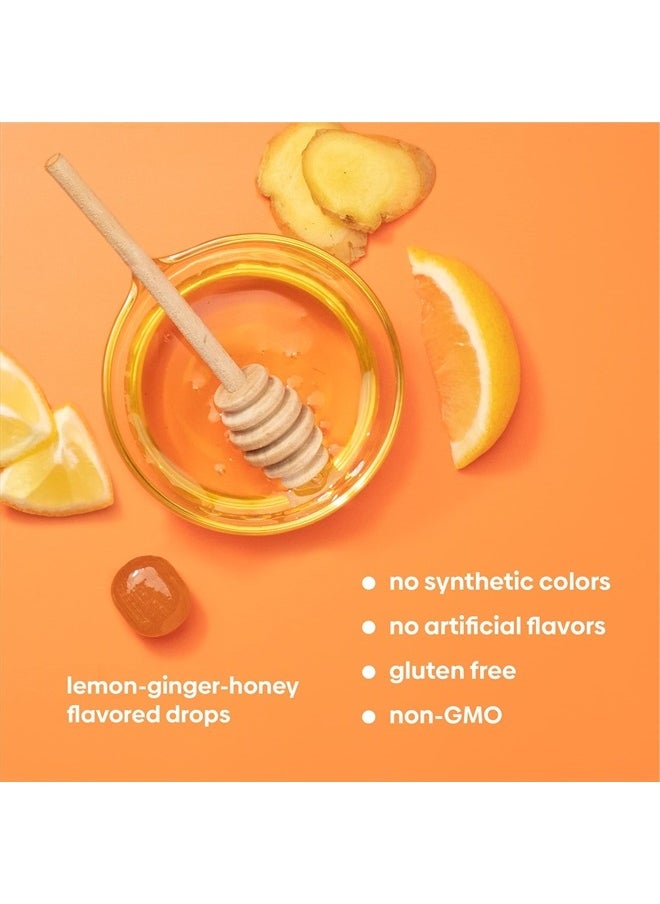 UpSpring - Stomach Settle Drops for Occasional Nausea Relief and Morning Sickness with Ginger, Lemon, Spearmint, and B6. Individually Wrapped Drops, 55 Ct(Packaging May Vary) - Image 1
