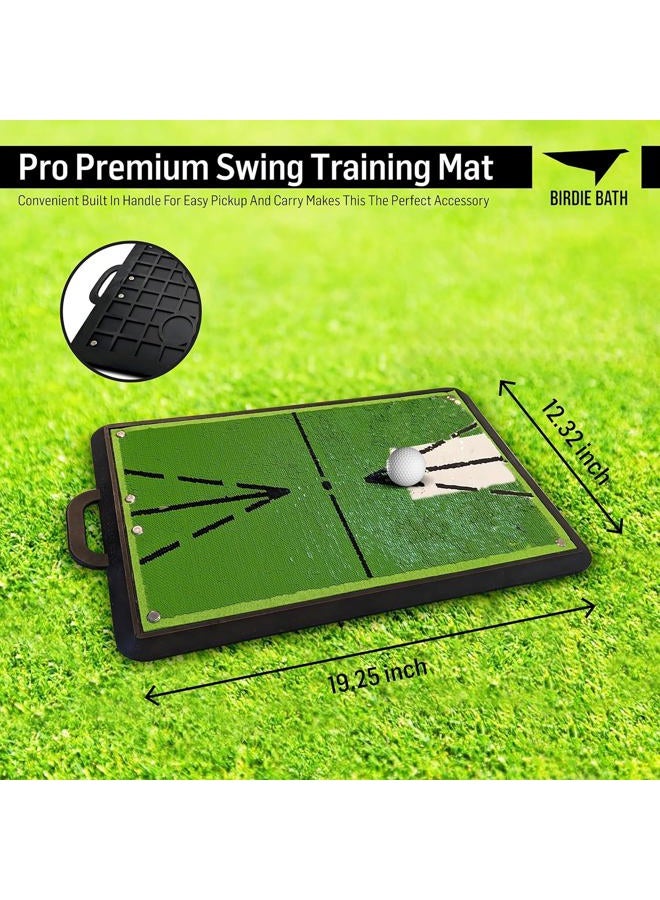 Birdie Bath Mat Pro Premium Swing Training Mat for Analyzing Swing and Ball Impact - Image 3