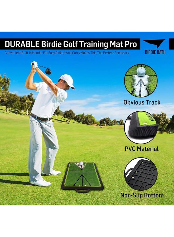 Birdie Bath Mat Pro Premium Swing Training Mat for Analyzing Swing and Ball Impact - Image 4