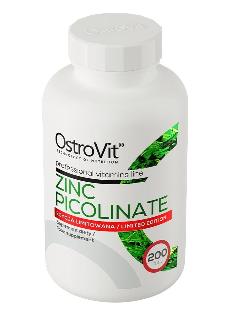 OstroVit - Zinc Picolinate 200 tabs LIMITED EDITION - Image 1