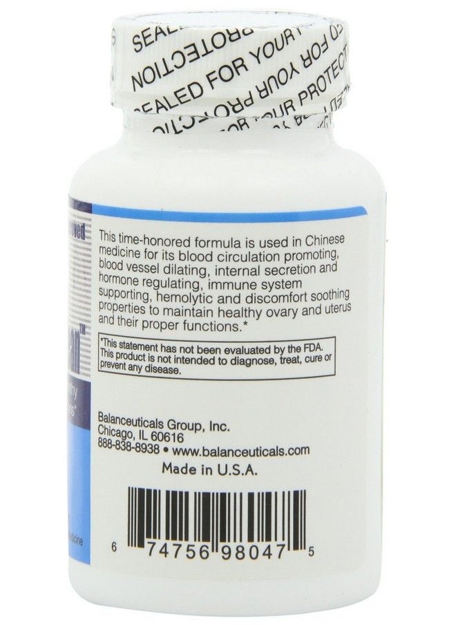 Balanceuticals - Ovary & Uterus Clean 500 Mg Dietary Supplement Capsules 60Count Bottle - Image 1