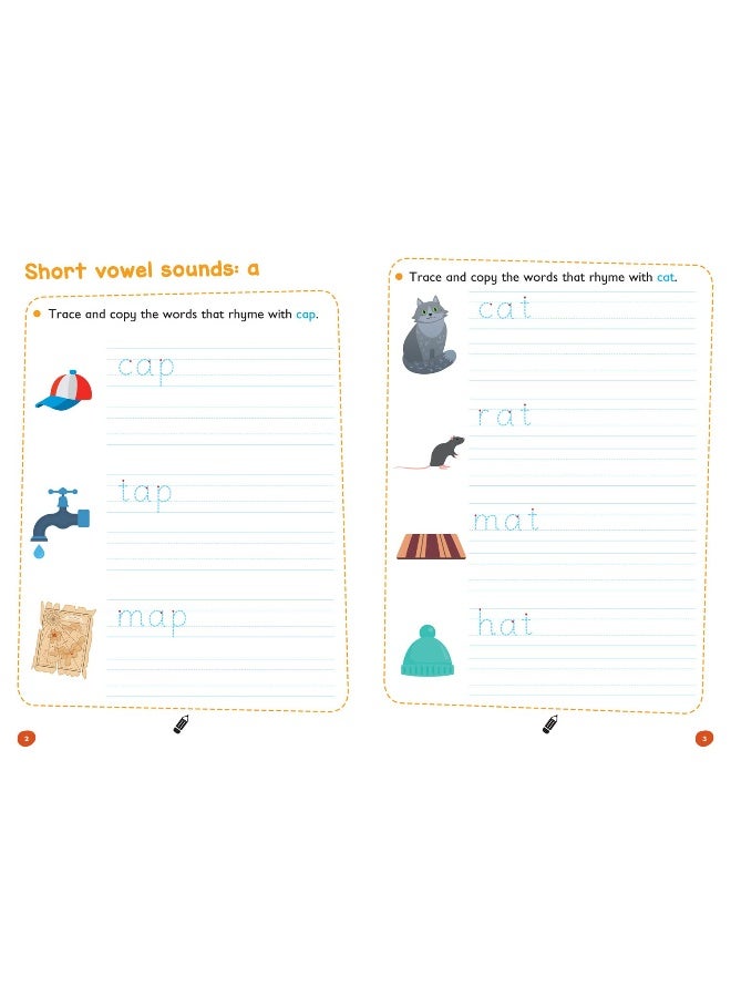 First Words Age 3-5 Wipe Clean Activity Book: Ideal for Home Learning - Image 2