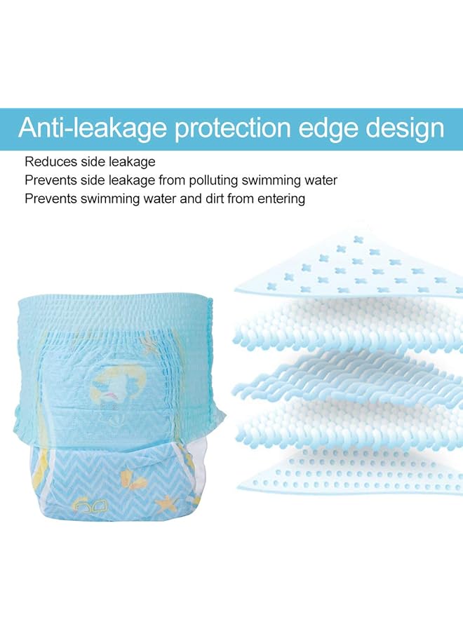 erorex Swim Diaper Reusable Swim Diaper Skin‑Friendly Pull Up With Anti‑Dirt Outer For Baby Shower Gifts - Image 5
