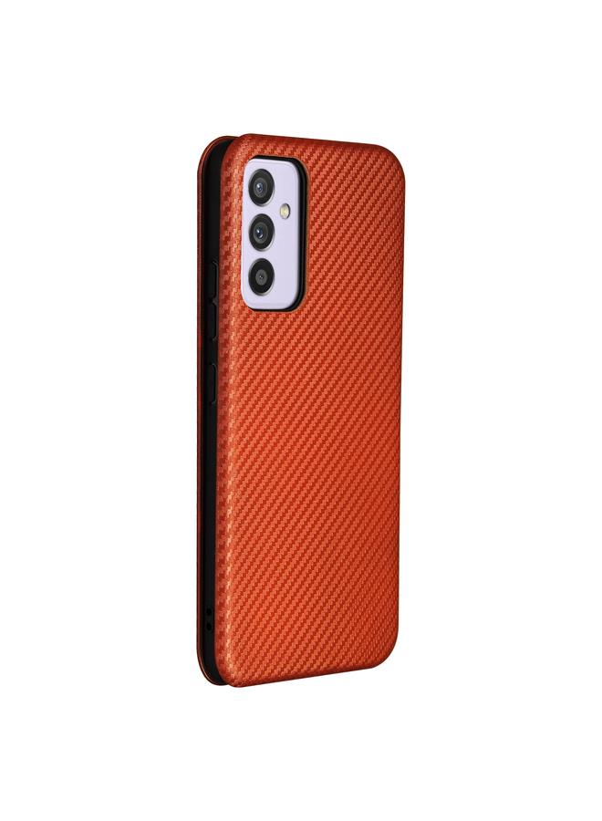 S-TOP Case For Samsung Galaxy A82 5G /Quantum 2 Carbon Fiber Texture Horizontal Flip TPU + PC + PU Leather Case with Card Slot - Image 3