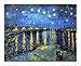 Pintoo Jigsaw Puzzles 500 Piece for Adults Vincent Van Gogh Starry Night Over The Rhone 1888 Beautiful Plastic Puzzle for Home Decor Zero Dust Easy Storage H1760 - Image 4