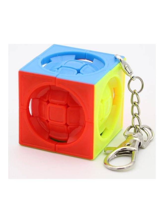 Mini Keychain Shaped Third Oriented Rubik Cube Children Educational Puzzle Toy - Image 1