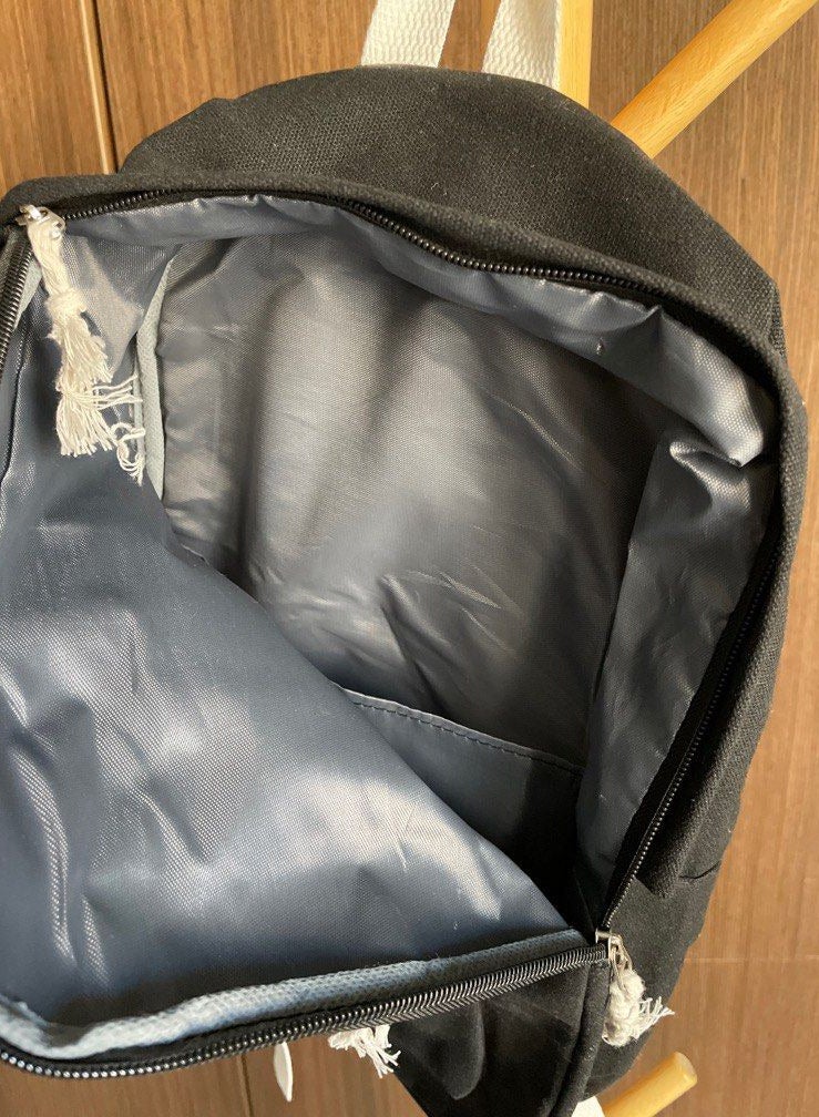 OUTAD Adjustable Straps Backpack With Pouch Black - Image 3