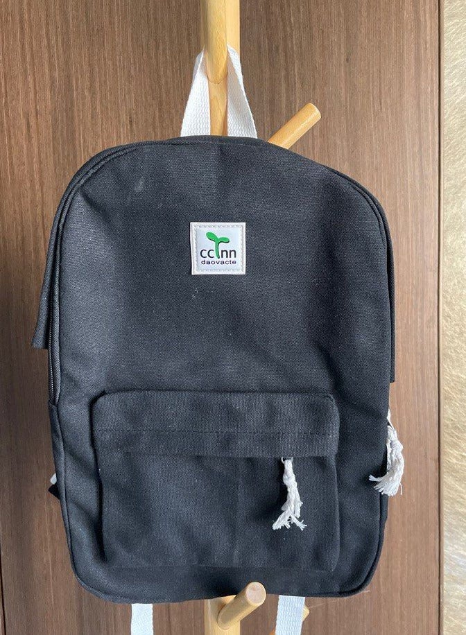 OUTAD Adjustable Straps Backpack With Pouch Black - Image 4