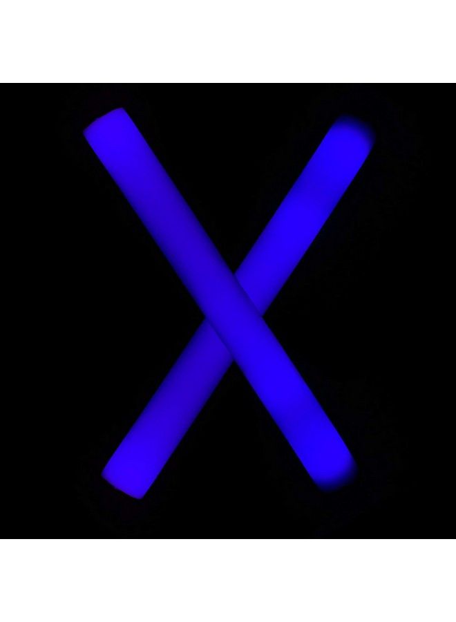 Fun Central 6 Pack Blue Led Foam Sticks In Bulk For Birthdays Weddings Raves Edm Concerts 4Th Of July Glow In Dark Party Sensory Toys For Kids Party Favors - Image 5