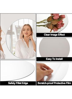 FASHION HOME Home Decor Self Adhesive Acrylic Mirror Stickers 1pc 2mm Thick  - Image 5