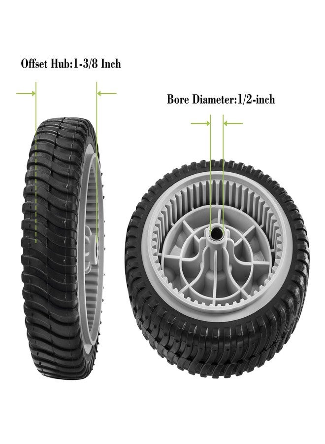عجلات القيادة الأمامية لجزازة العشب من نوع Parts Camp MTD/Troy-Bilt 734-04018، 734-04018A، 734-04018B، 734-04018C (مجموعة من 2) - Image 3