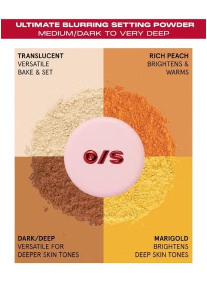One size Ultimate Blurring Setting Powder Full Size - Ultra Pink - for Fair to Medium Skin Tone - Image 4