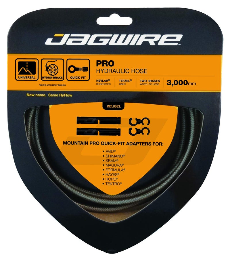 Jagwire 18008391 Hyflow Hydraulic Hose 3000 mm - Carbon Silver - Image 5