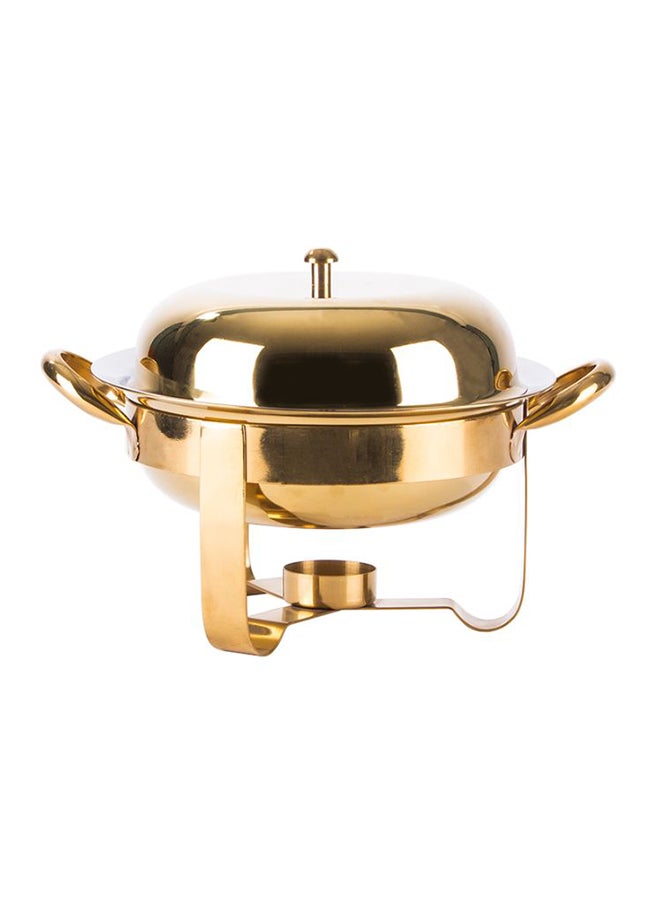 السيف  سخان استيل دائري مقاس 8 سم لون ذهبي - السيف هوم