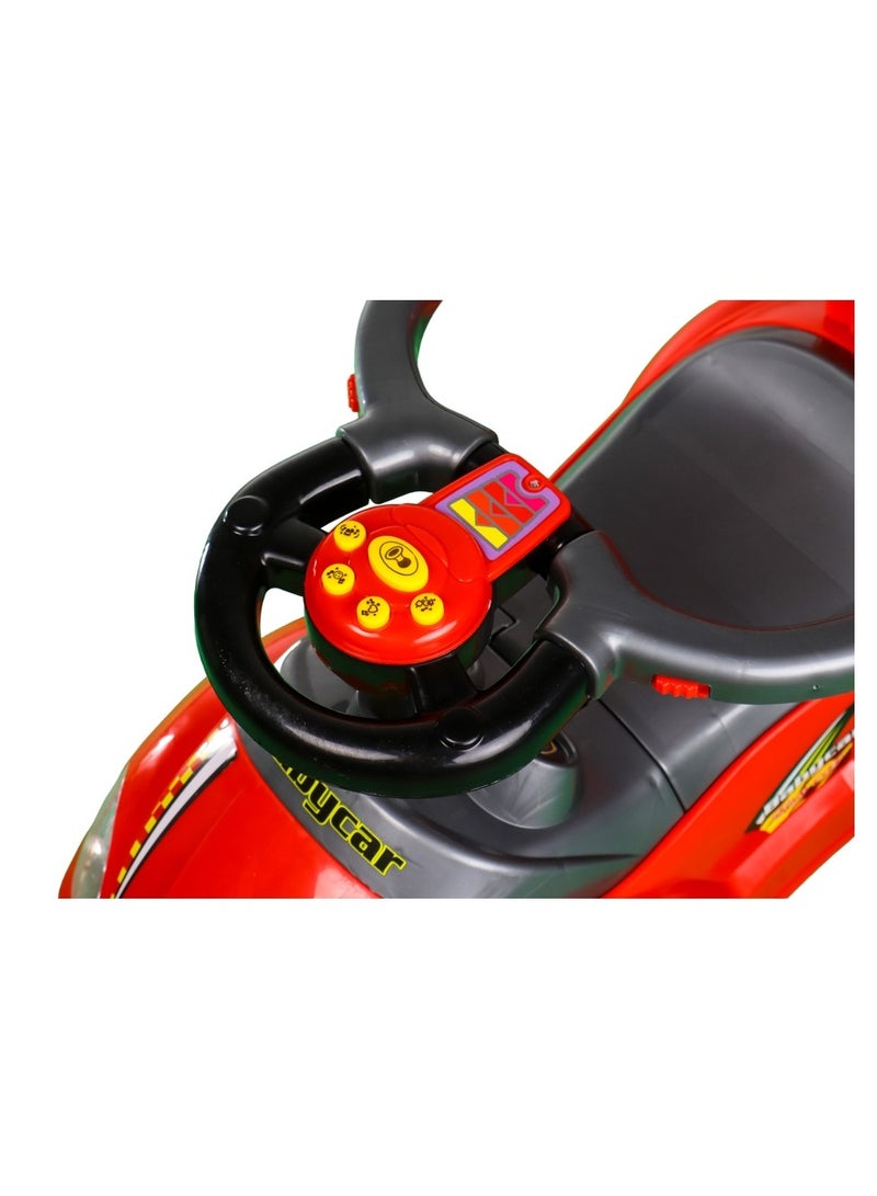 Dream Land GoodLuck Baybee - Kids Ride On Push Car - Red - FL-301 - Image 2