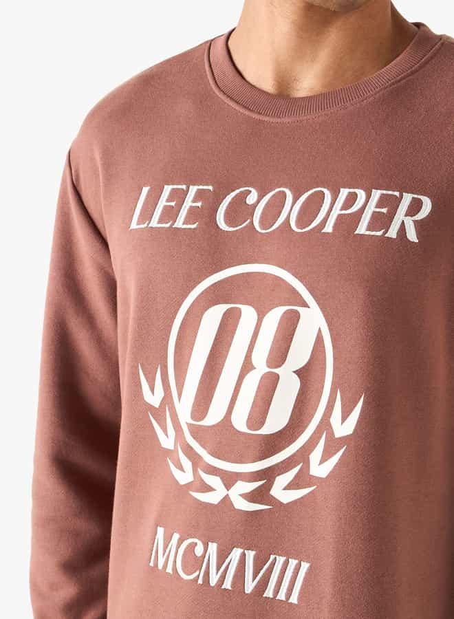 لي كوبر سويت شيرت بطبعات وياقة ضيقة من لي كوبر - Image 4