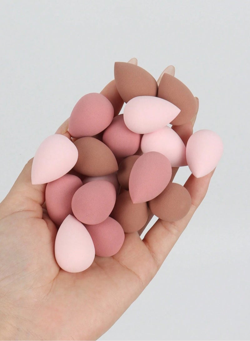 Shein 6 Pcs Mini Makeup Sponges Set – Multi-Functional Beauty Blenders for Liquid, Cream & Powder Foundation – Wet & Dry Use ( Multi Colors ) - Image 1
