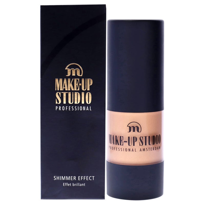 Make-Up Studio Professional Make-Up Shimmer Effect Face Highlighter - For All Skin Types - Easy To Use - No Fallout - Subtle To Maximum Effect - Has A Light Texture That Blends Well - Gold - 0.51 Oz
