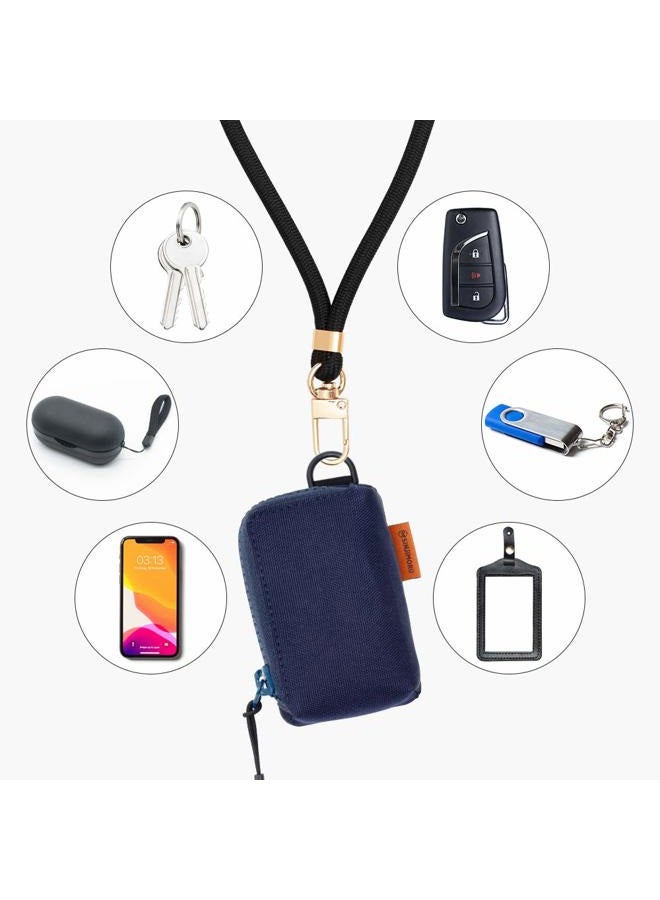 Sinjimoru Cell Phone Lanyard for Phone Case (2Packs), with Adjustable Phone Strap for Wrist Compatible with Key Holder & ID Card Holder. Sinji Strap Rainbow - Image 2