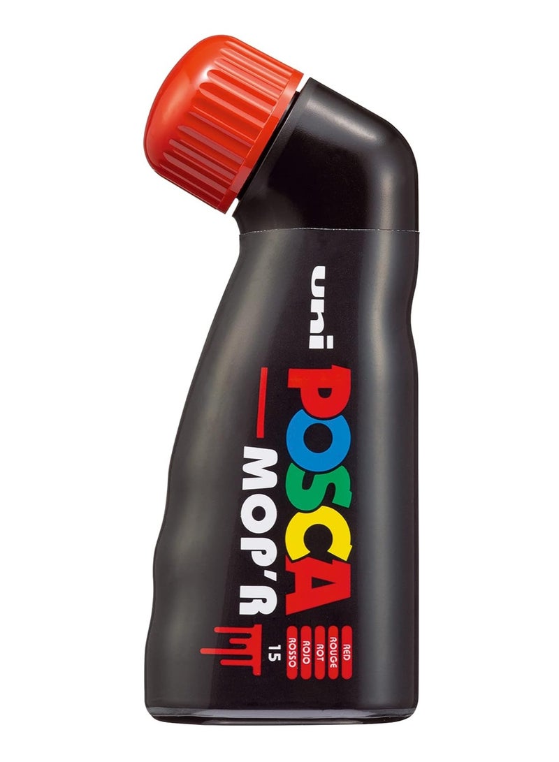 POSCA Mop'r Water Based Permanent Paint Marker Red - Image 1