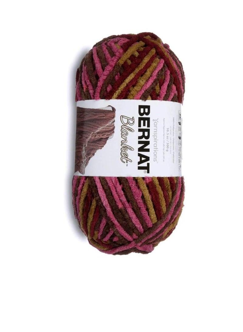 Bernat Bernat Blanket Big Ball Yarn Plum Chutney - Image 3