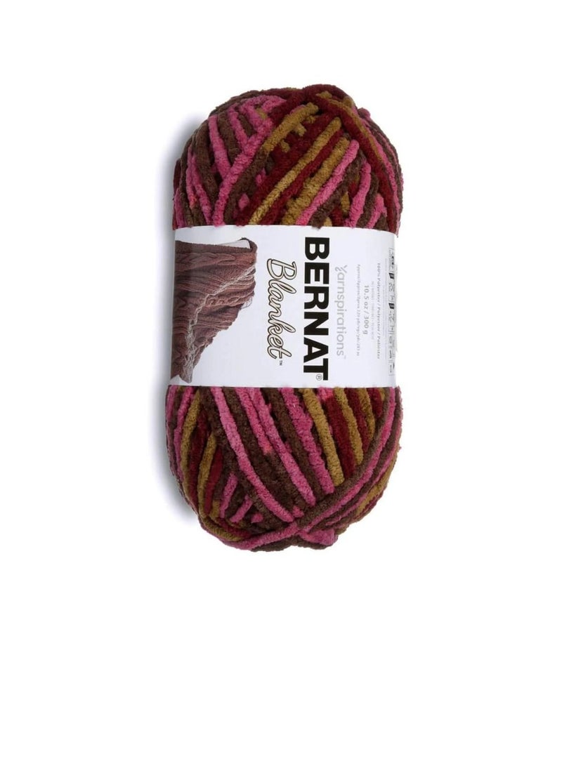 Bernat Bernat Blanket Big Ball Yarn Plum Chutney - Image 1