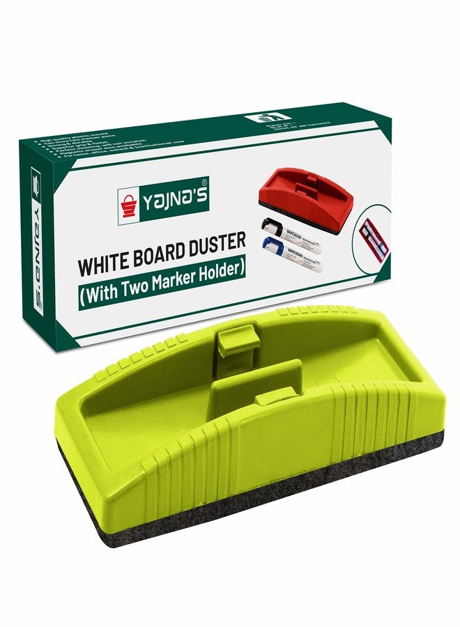 YAJNAS Magnetic Whiteboard Duster, White Board Duster | Whiteboard Eraser for Erasing White Board Marker or Chalk Board Writing - Assorted Colours - Colour May Vary (Magnetic Duster, Pack of 5) - Image 2