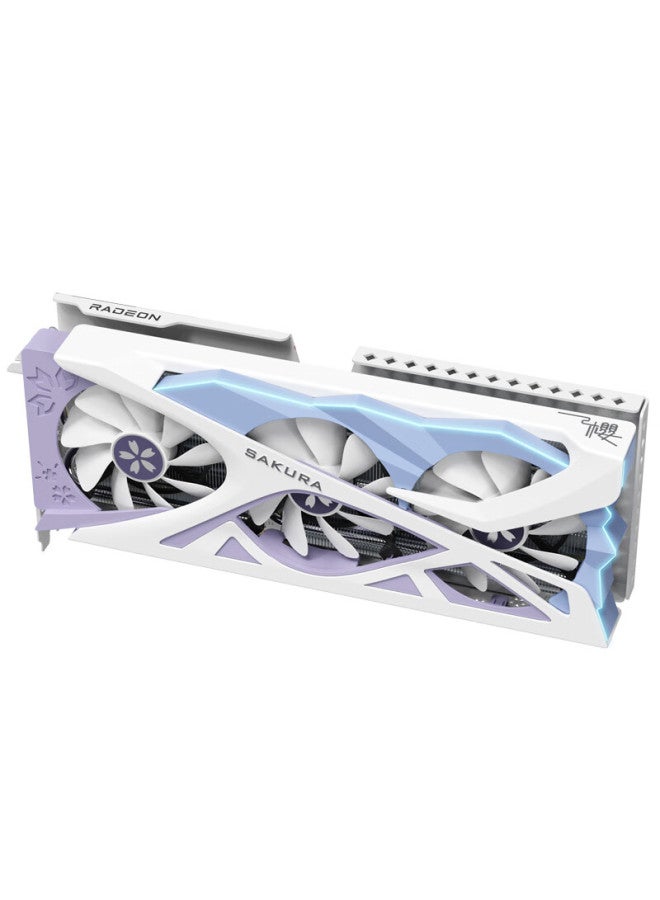 yeston بطاقة الرسوميات المنفصلة الجديدة للألعاب Yeston Amd Radeon Rx 9060 Xt 16g D6 يينغ تونغ هوا جيا أو سي ثلاث مراوح - Image 4