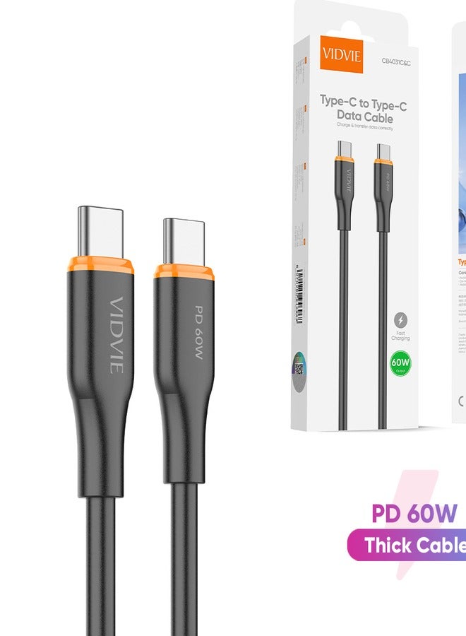 Vidvie Data Cable CB4031C&C Type-C to Type-C Data Cable - Image 4