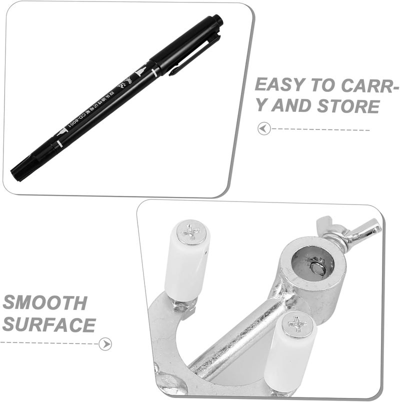 CHILDWEET High Precision Arch Brow Wheel Marking Gauge Auto Repair Tool for Metal - Image 3