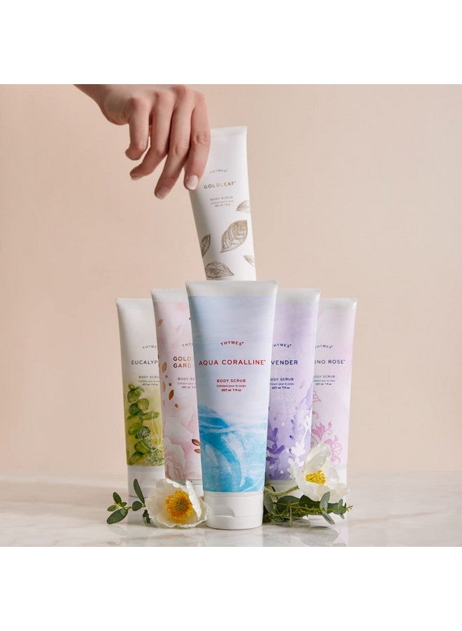 Thymes Aqua Coralline Body Scrub - Body Exfoliator for Skin Care Routine - Moisturizing and Exfoliating Body Scrub, Face Scrub, Foot Scrub, or Hand Scrub (7 Fl Oz) - Image 5