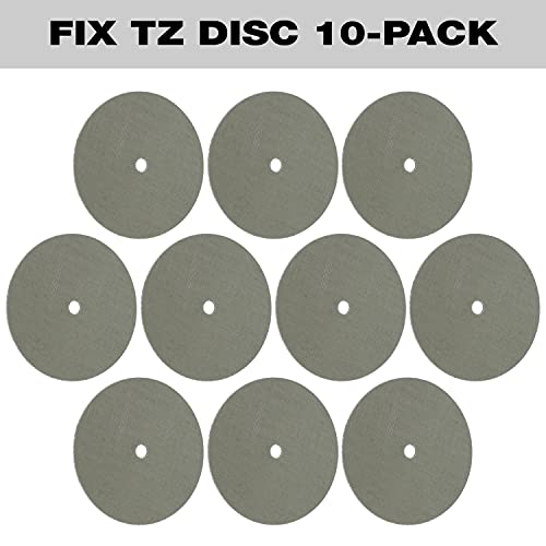 CS Unitec 80932 FIX Disc with Hook & Loop Fasterning, TZ Pyramid, 4-1/2" Diameter, A65/280 Grit, (Pack of 10) - Image 2