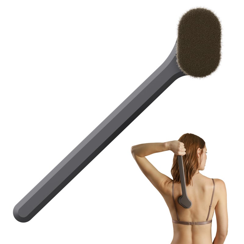 SONN PRODUCTS SONN Self Tanner Brushes - Body and Face Kabuki Brush Applicator for Fake Tan, Lotion, Makeup, and Sunscreen, Back Brush Applicator for Sunless Tanner and cream (Body Brush) - Image 1