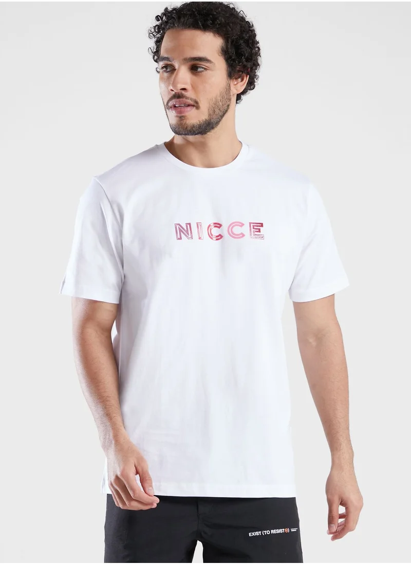 nicce london Dipped T-Shirt
