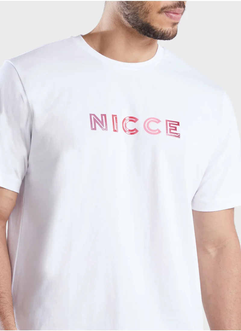 nicce london Dipped T-Shirt