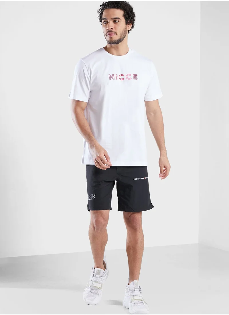 nicce london Dipped T-Shirt