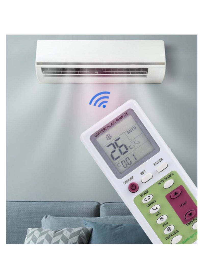 VIUAUAX جهاز تحكم عن بعد لجميع أنواع مكيفات الهواء - Image 3