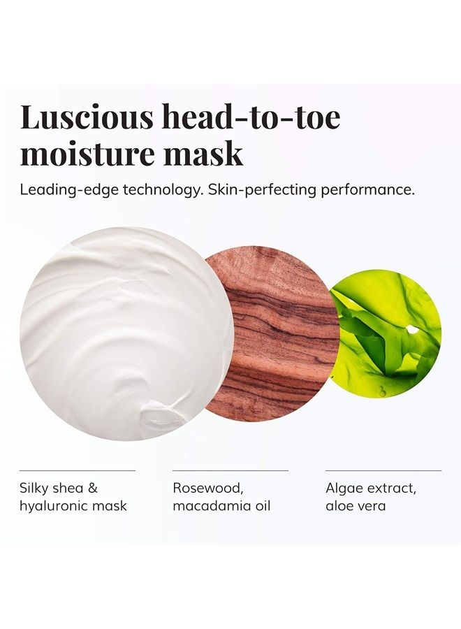Le Mieux Hyaluronic Shea Mask - Hydrating Cream Mask for Dry & Mature Skin with Shea Butter & Botanical Extracts, Hyaluronic Acid Facial Mask with No Parabens or Sulfates (2 oz / 60 ml) - Image 2