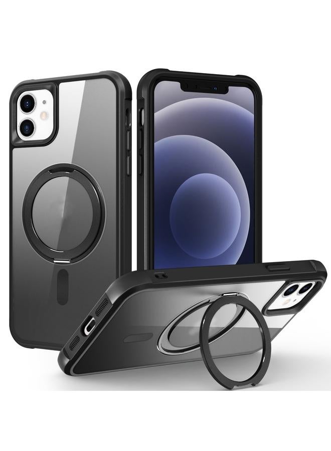 Zaboon Case For iPhone 12 / 12 Pro MagSafe Magnetic Rotating Holder Phone Case - Image 1