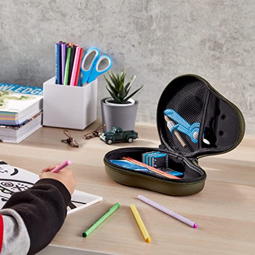 It's Academic Avocado Pencil Case School Supply Bag with Mesh Pocket, Cute Design - Image 4