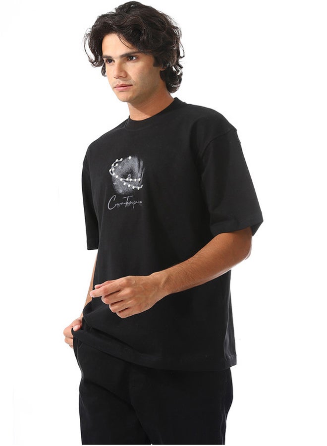 WHITE RABBIT Oversized Printed Cotton T-Shirt  - Image 2