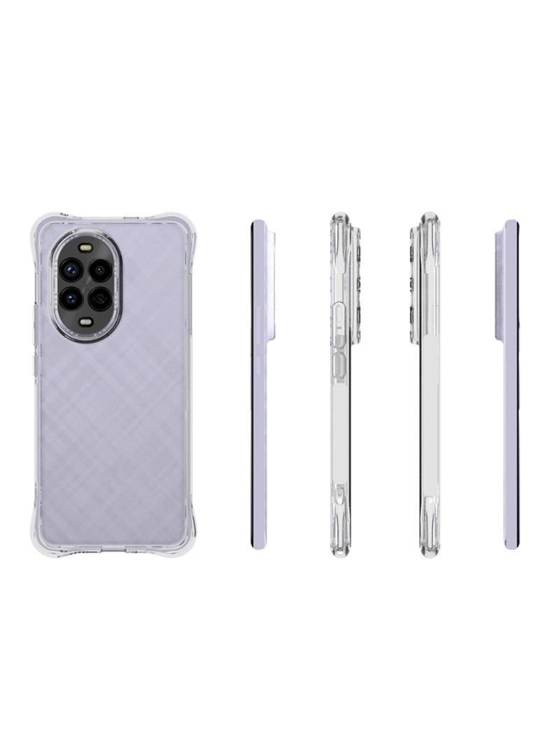 Theodor Huawei Nova 13 Pro Clear Case, Shock-Absorption TPU Cell Phone Cover with Reinforced Corners, Soft Flexible & Crystal Clear Protective Bumper Case - Image 2