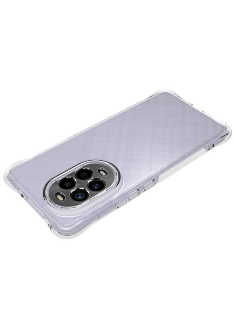 Theodor Huawei Nova 13 Pro Clear Case, Shock-Absorption TPU Cell Phone Cover with Reinforced Corners, Soft Flexible & Crystal Clear Protective Bumper Case - Image 4