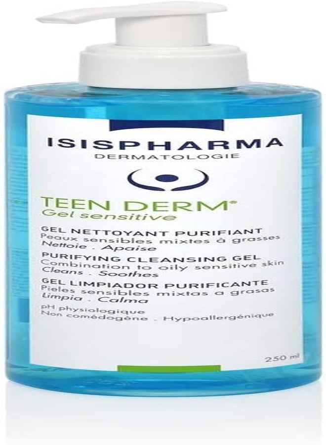 Isis Pharma Teen Derm Gel Sensitive, 250ml - Image 1